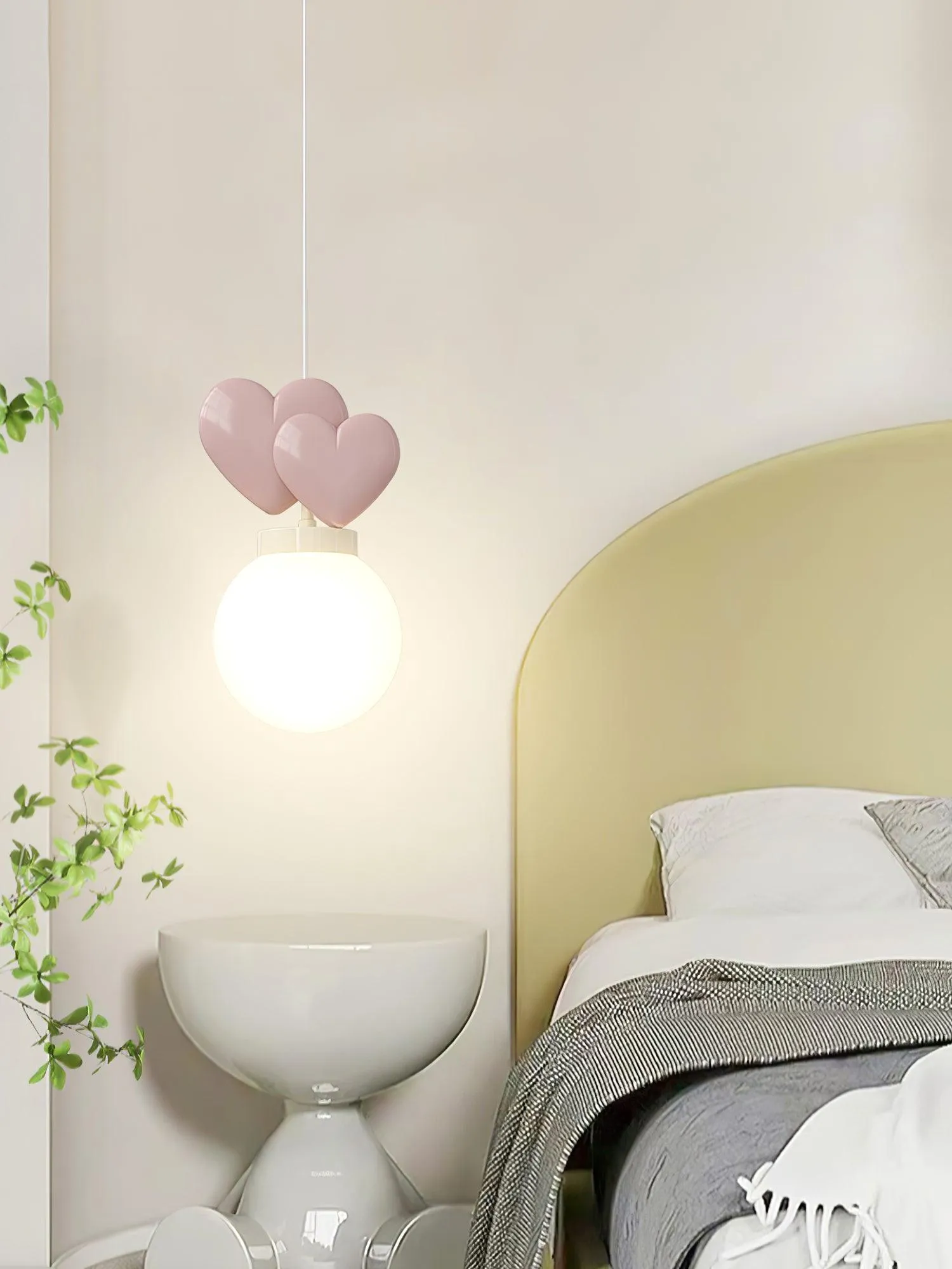 Pokoch Love Pendant Light 5.9″- 11.1″