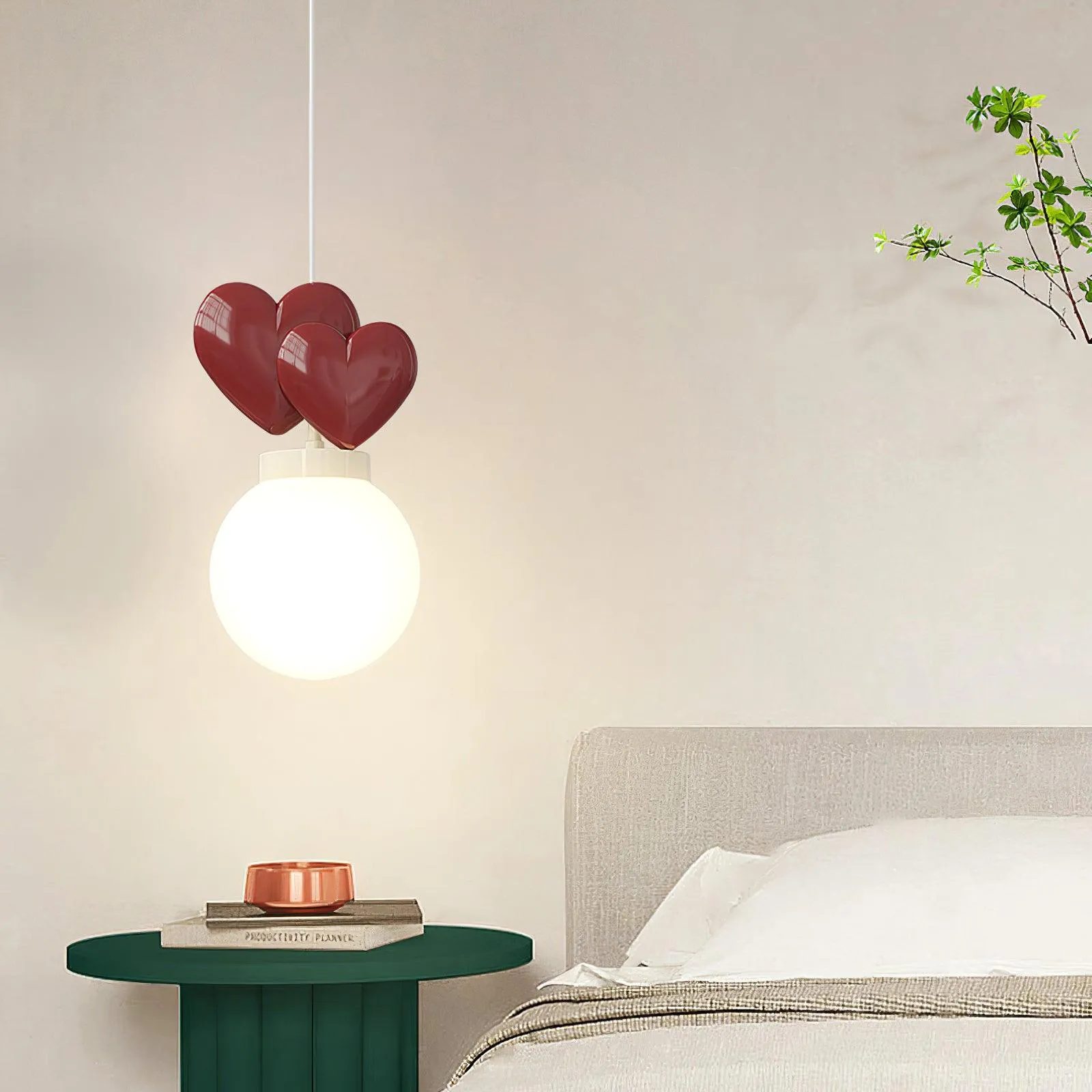 Pokoch Love Pendant Light 5.9″- 11.1″