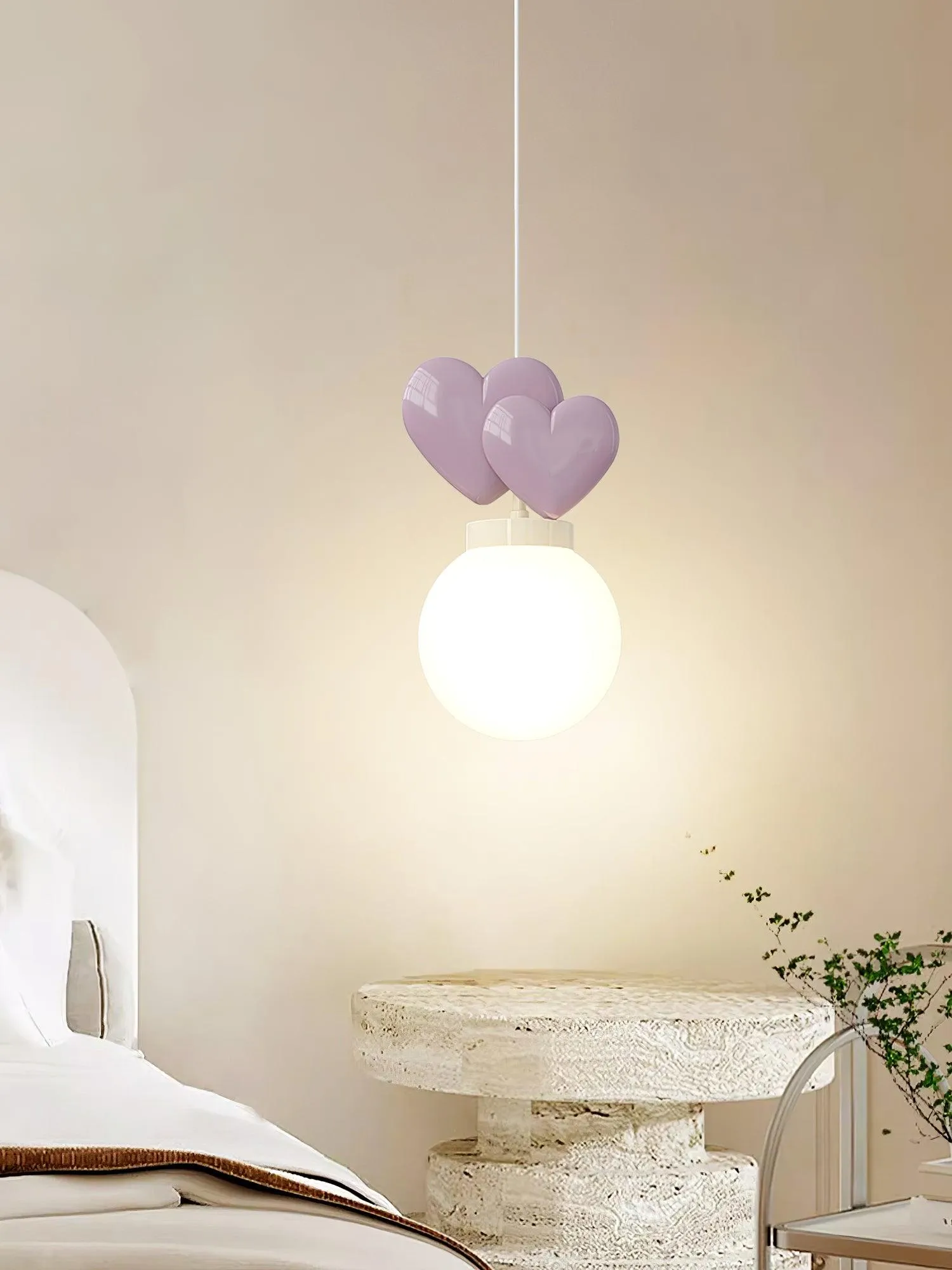Pokoch Love Pendant Light 5.9″- 11.1″