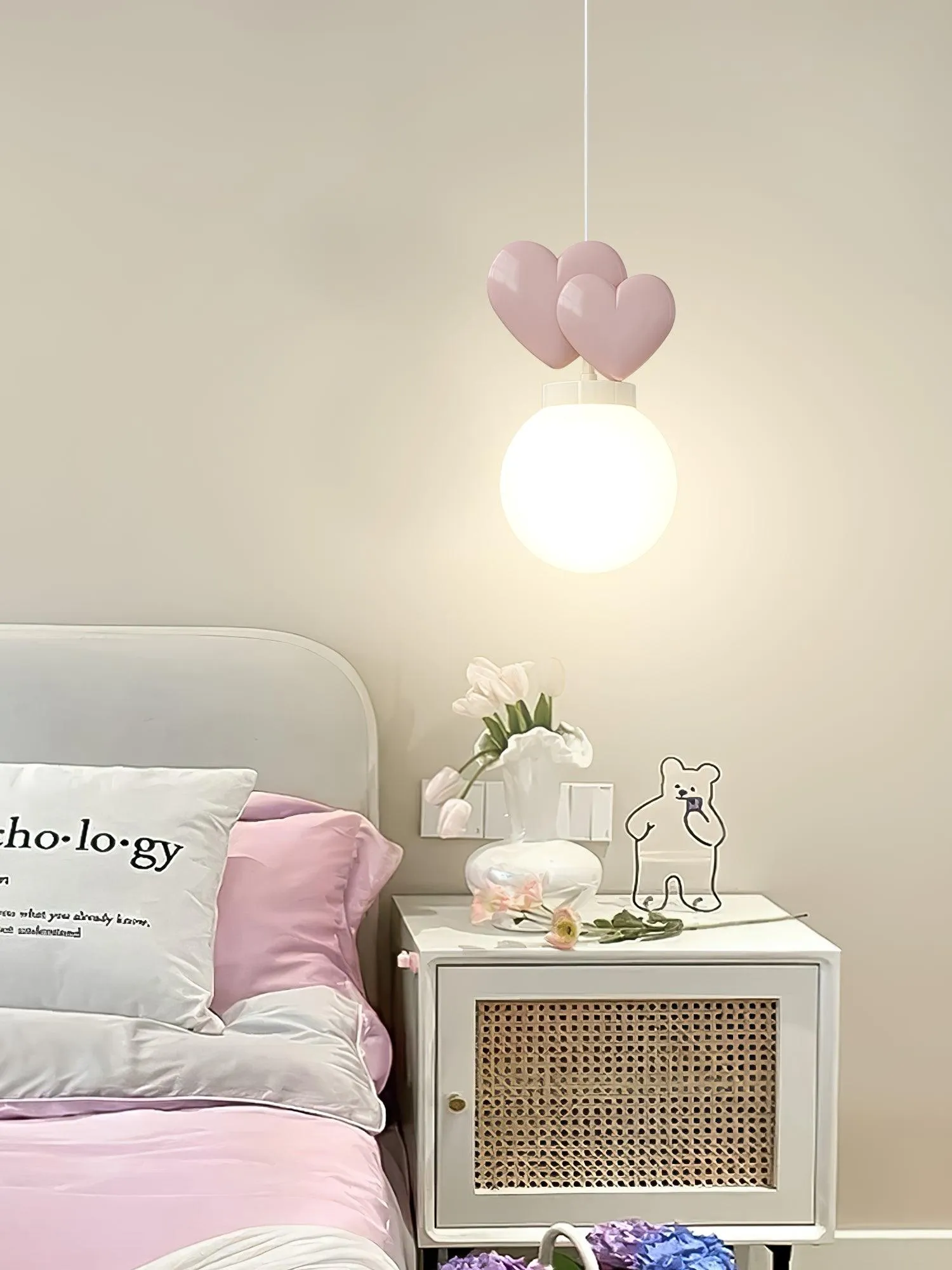 Pokoch Love Pendant Light 5.9″- 11.1″