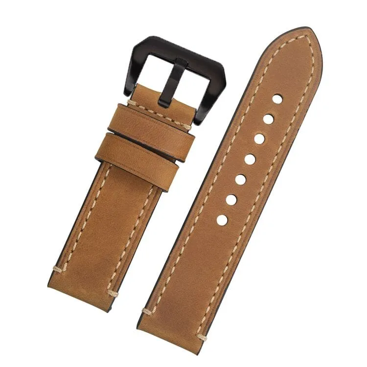 Retro Leather Straps Compatible with the Ticwatch E & C2