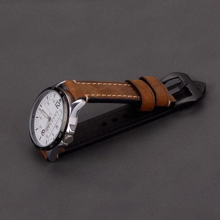 Retro Leather Straps Compatible with the Ticwatch E & C2