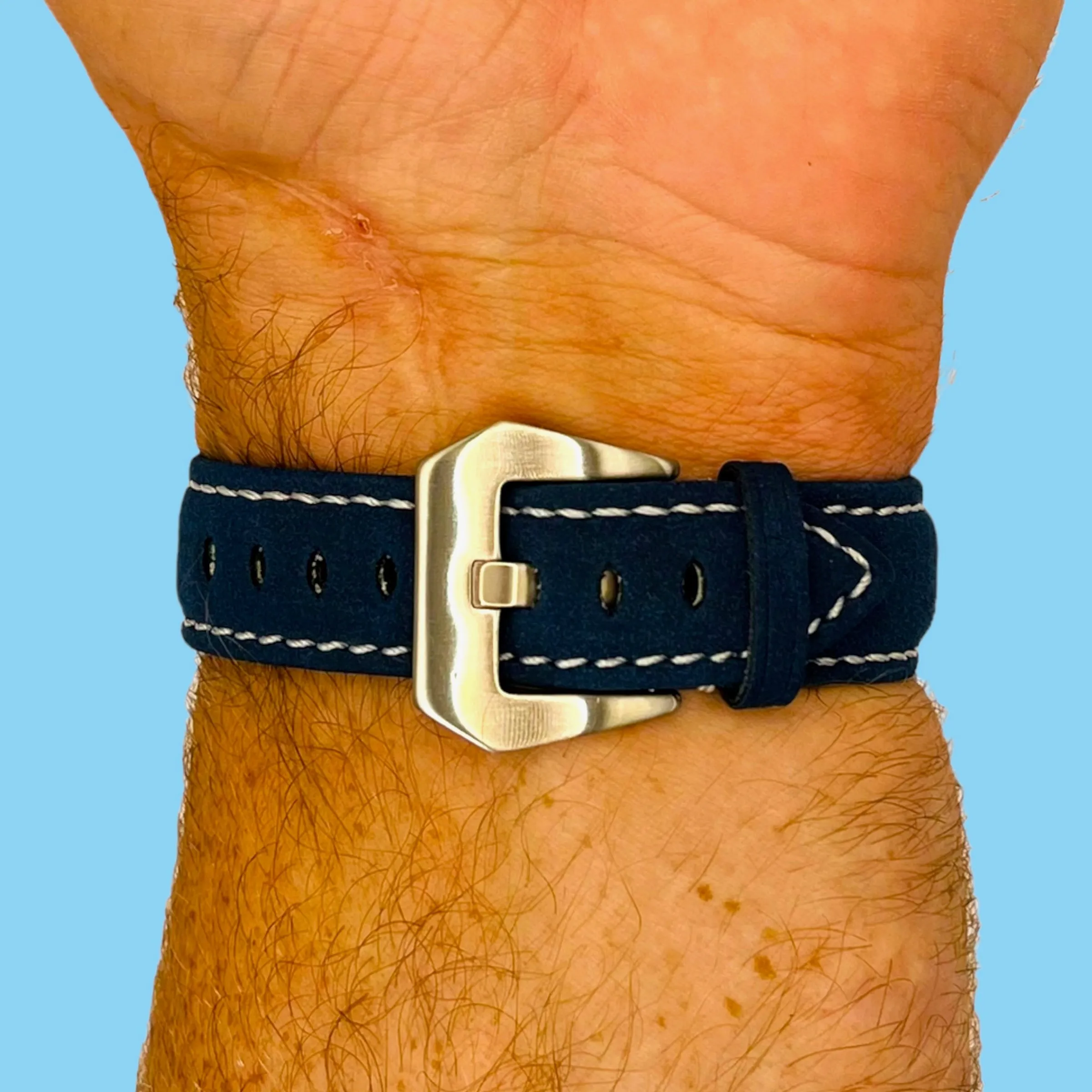 Retro Leather Straps Compatible with the Ticwatch E & C2