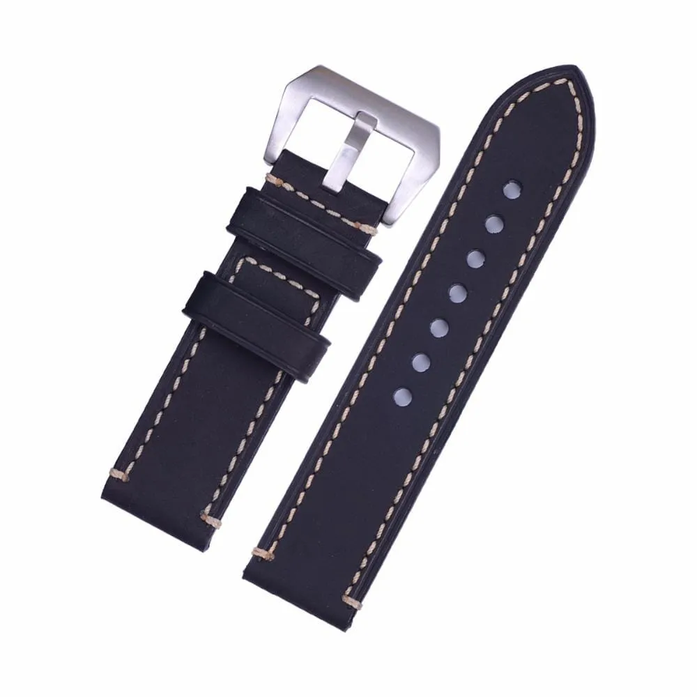 Retro Leather Straps Compatible with the Ticwatch E & C2