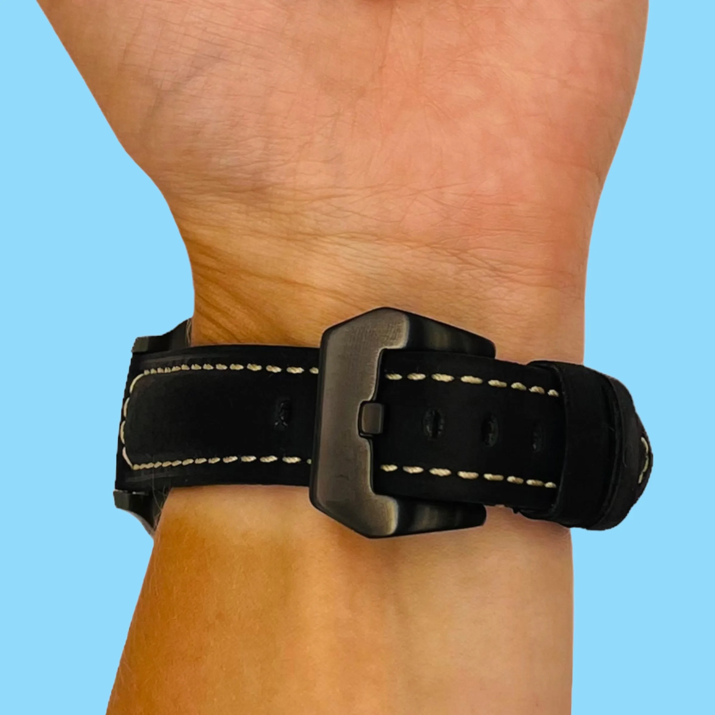 Retro Leather Straps Compatible with the Ticwatch E & C2