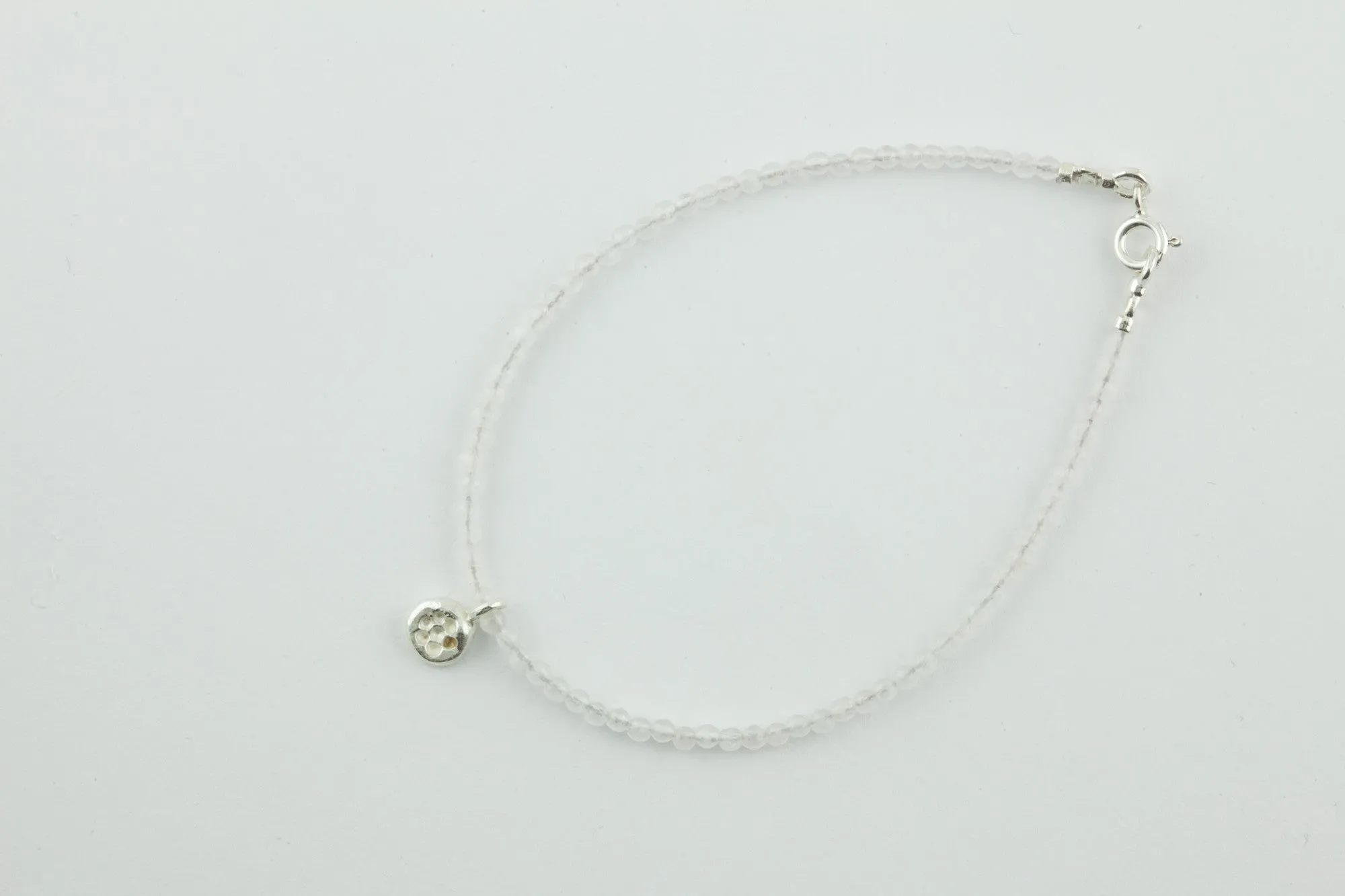 Rose Quartz Crystal Healing Bracelet