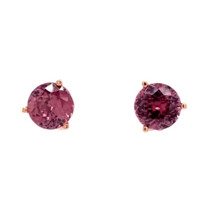 Rose Zircon Studs (4.74tcw)
