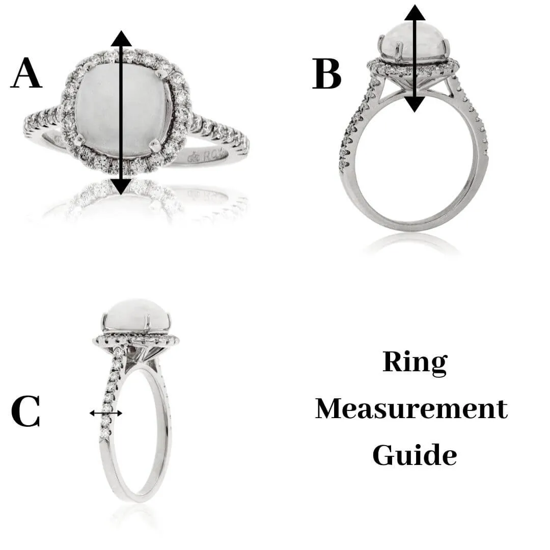 Round Shaped Peridot and Diamond Bezel Style Halo Ring