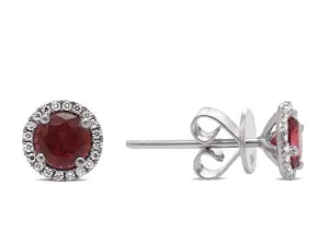 Ruby Earrings