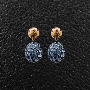 Sapphire Dangle Earrings