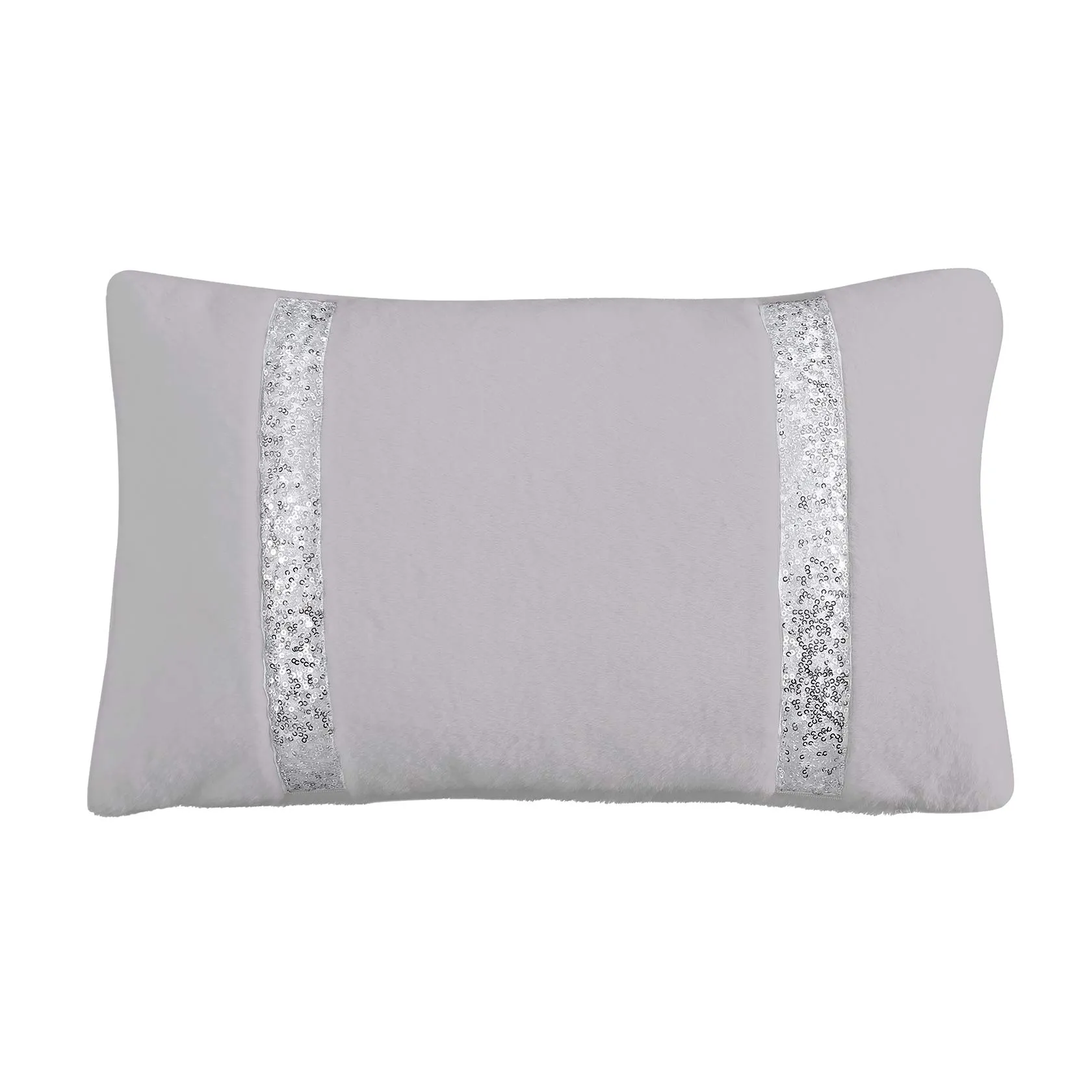 Seville Silver Long Cushion by Logan and Mason Platinum