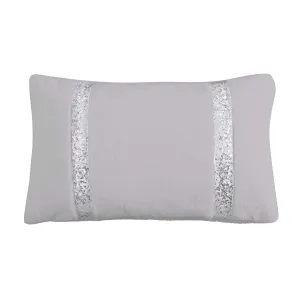 Seville Silver Long Cushion by Logan and Mason Platinum
