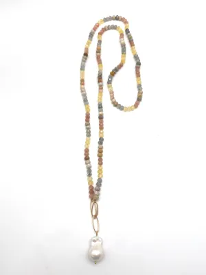 Veronica graded necklace - citrine