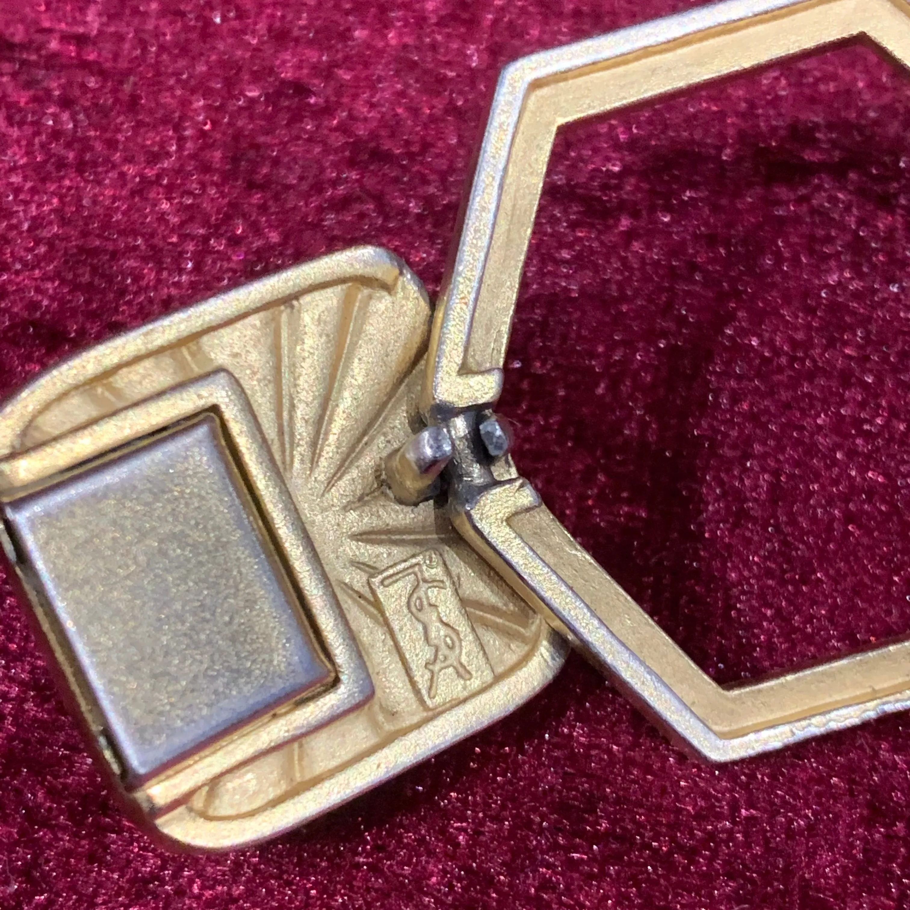 Yves Saint Laurent purple bracelet