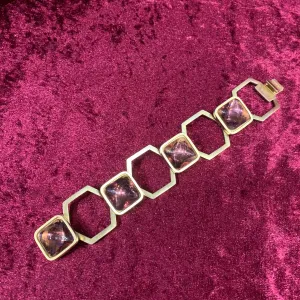 Yves Saint Laurent purple bracelet