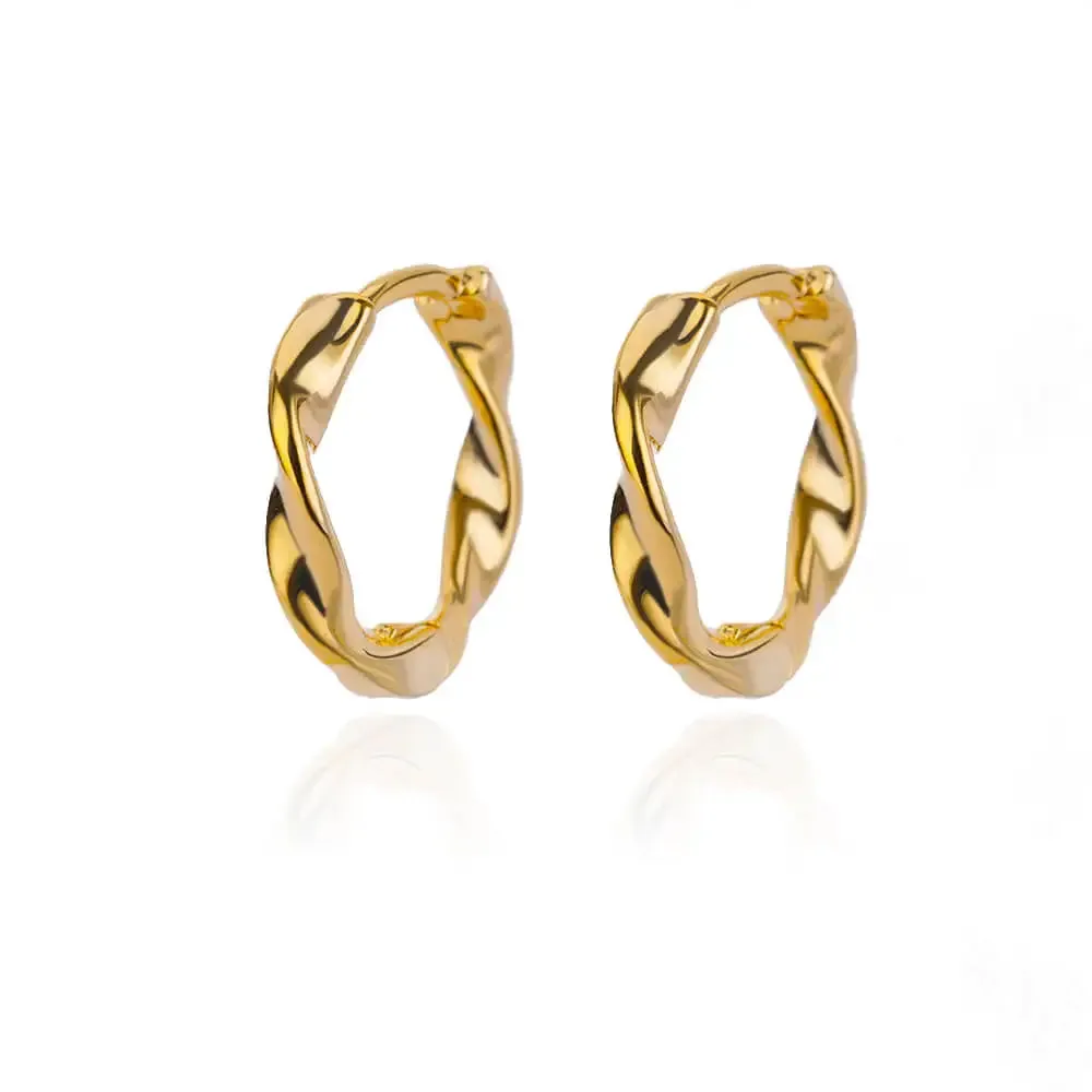 Zircon Round Hoop Earrings for Women Stainless Steel Round Circle Heart Evil Blue Earring Female Fashion Party Jewelry Gift BFF